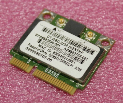 HP wLan 802.11a-b-g Shiraz G4 WiFi Card 593836-001 BCM94313HMG2LP1 Broadcom
