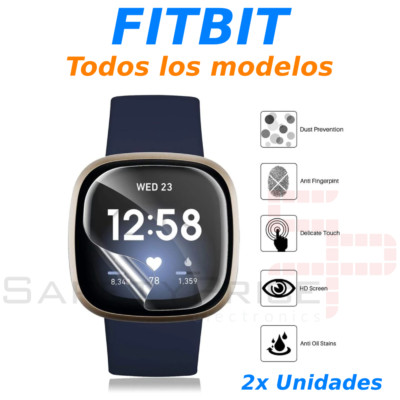 3x Anti-Kratz TPU Hydrogel Displayschutzfolie für Fitbit