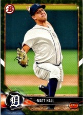 2018 Bowman Prospects CAMO (retail) #BP80 Matt Hall - Detroit Tigers