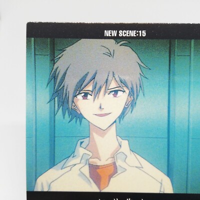NS15 Kaworu Nagisa 1st Edition Neon Genesis Evangelion CARDDASS