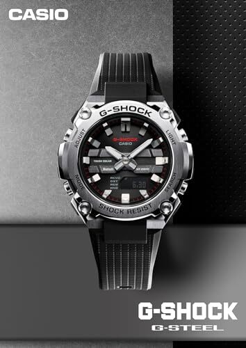 時計 G-SHOCK GST-B600-1AJF CASIO G-SHOCK G-STEEL GST-B600-1AJF Bluetooth Men's Watch Ana-Digi