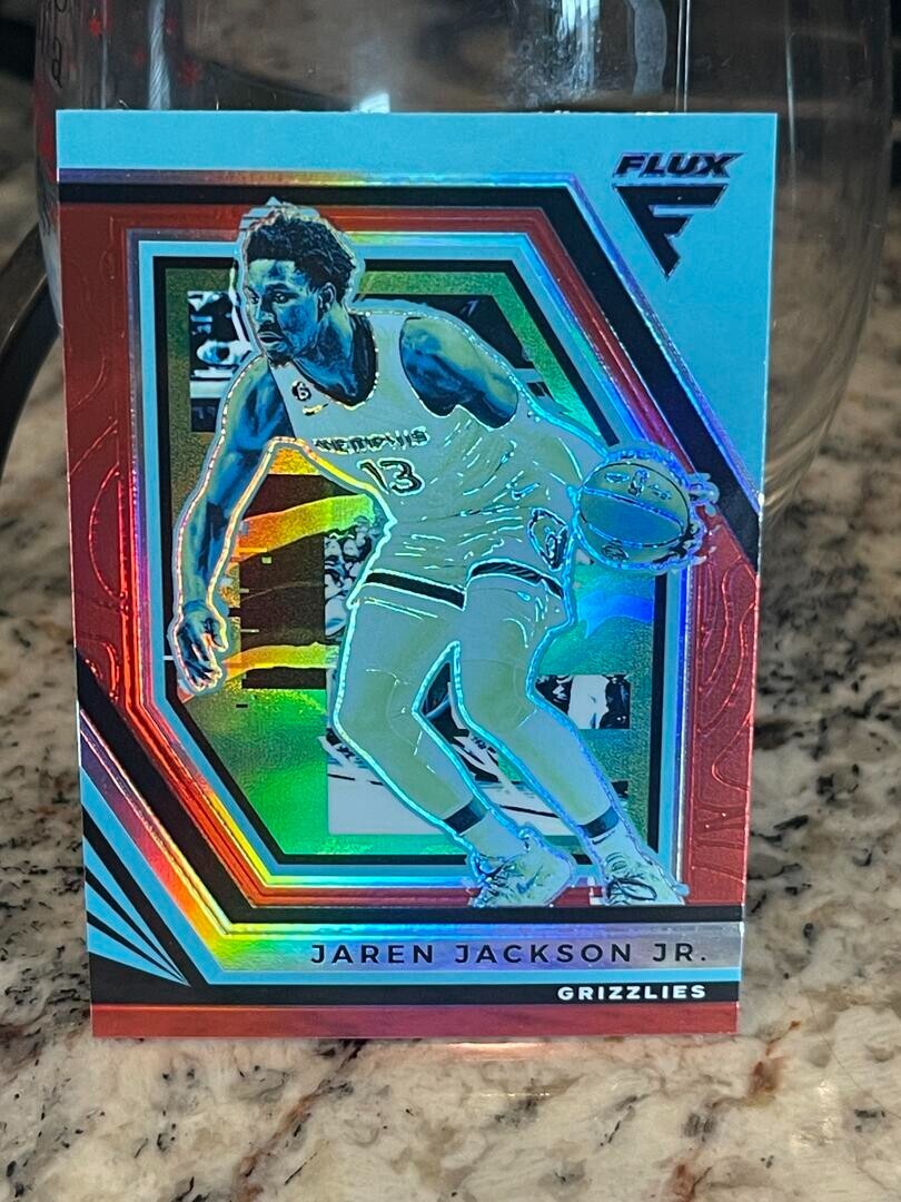 2023-24 Panini Flux Jaren Jackson Jr. RED Memphis Grizzlies | eBay
