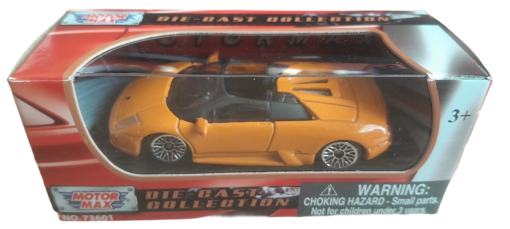 MotorMax Lamborghini Murciealago Roadster Orange 1:64 Scale 3 Inch Diecast Car