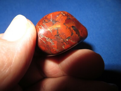 Beautiful Red Jasper Agate Polished Display Specimen Lake Superior