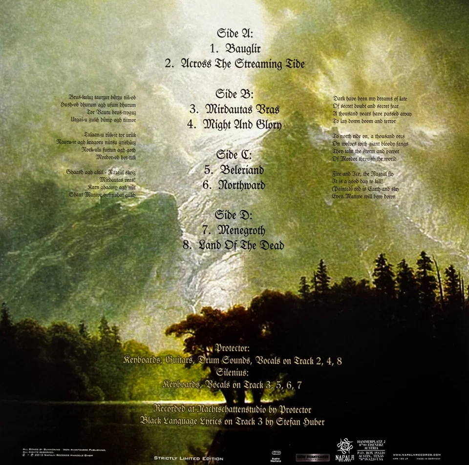 Summoning Vinyl Record Oath Bound Double LP Limited Edition New and Sealed - Image 3 of 4