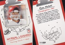 (20) 2011 Ryan Mallett Press Pass Leaders ROOKIE Lot #64 - Arkansas Razorbacks