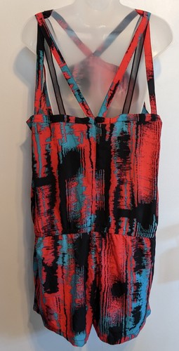 Fabletics: Jumper Romper - Black Pink Blue, LizaHeat Wave XXL, EUC - Picture 5 of 10