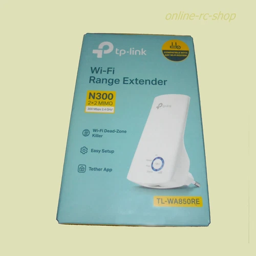 TP-Link TL-WA850RE universeller 300MBit WLAN N Repeater mit LAN-Port