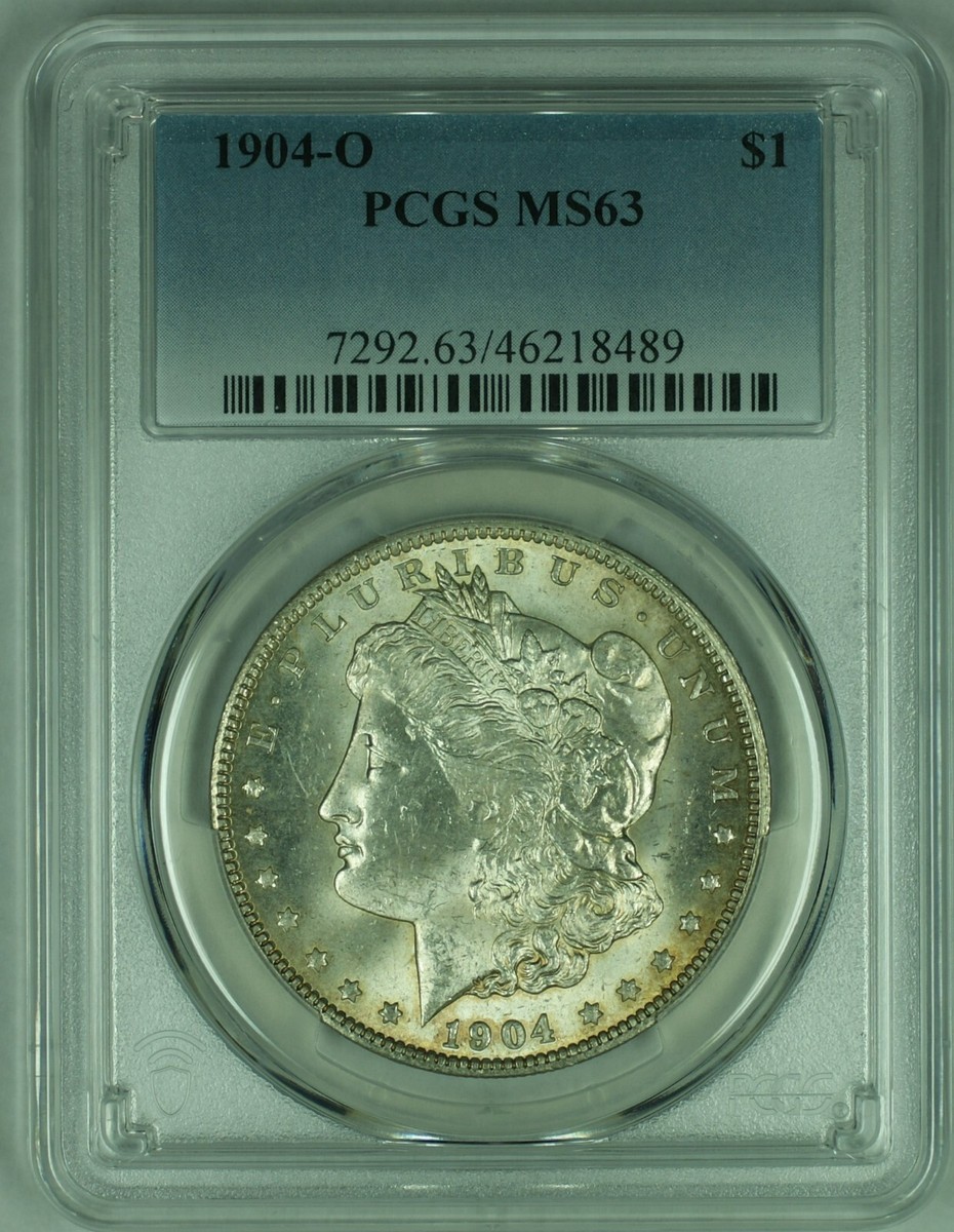1904-O Morgan Silver Dollar PCGS MS-63 (25A) | eBay