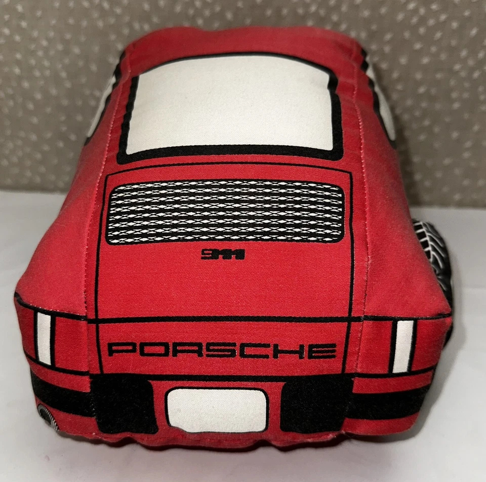 RARO PORSCHE 911 1977 TFA Juguetes para Adultos ALMOHADA COCHE MARGIE SMITH 16x8x9 Foto 4 de 4