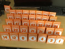 Whataburger Table Tent Markers - Individual Restaurant Order Numbers