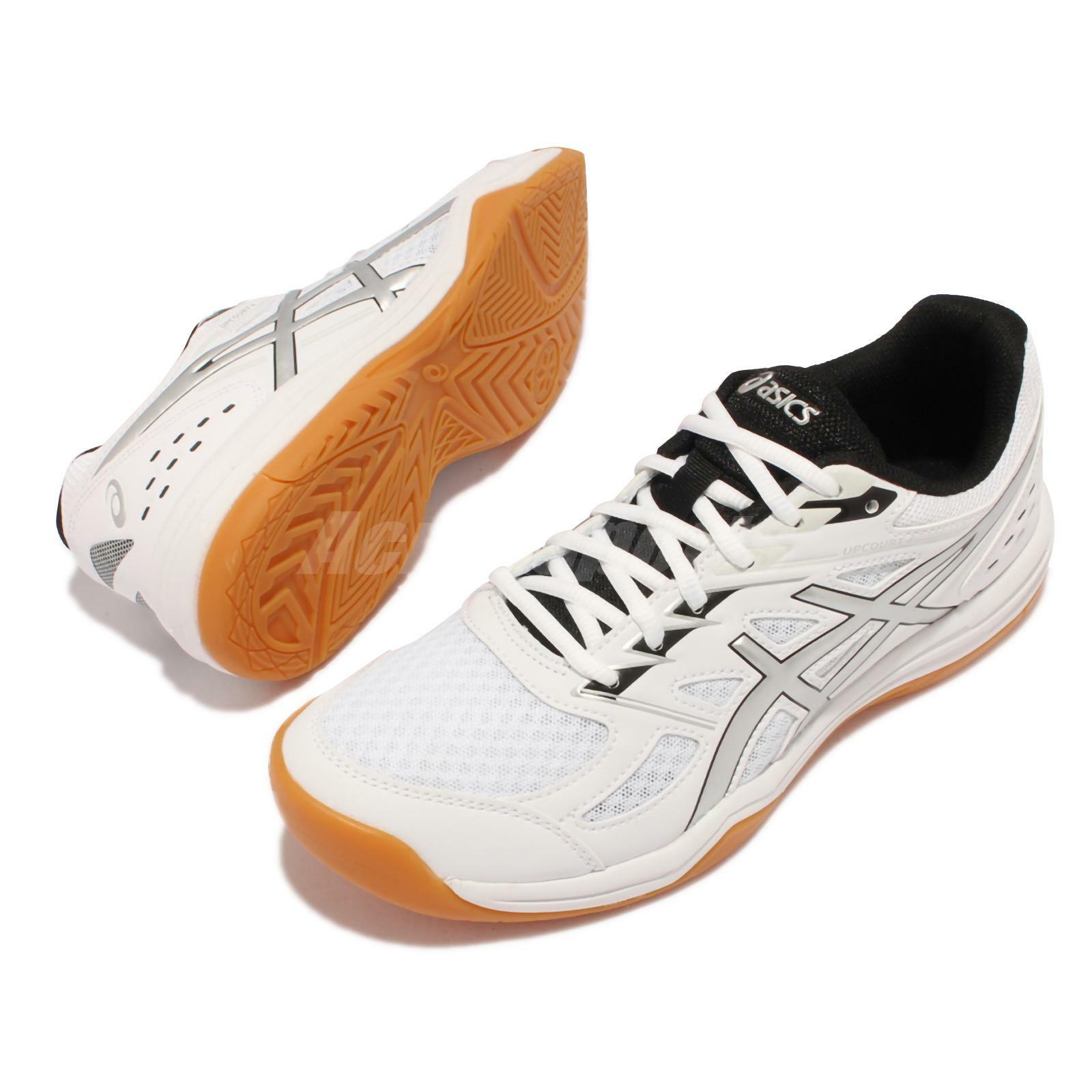 Asics Upcourt 4 White Silver Black Gum 