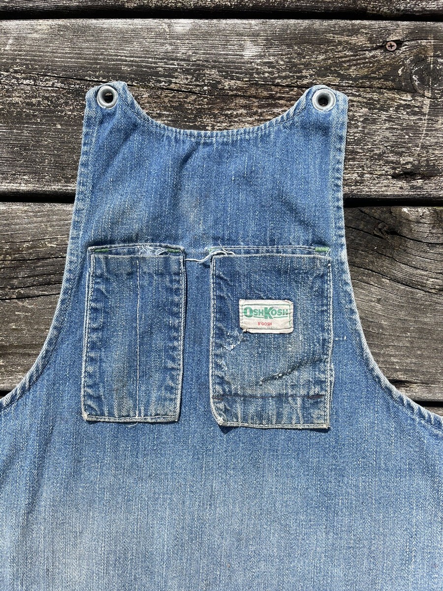 エプロン・三角巾 60s OSHKOSH B'GOSH Denim Work Apron 60s OSHKOSH B'GOSH Denim Work Apron