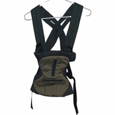 Evenflo Snugli Baby Carrier Green Tan Adjustable