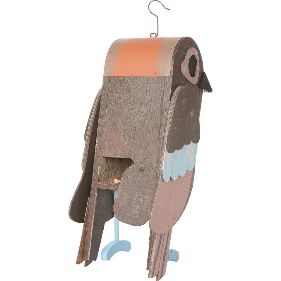 Gift Essentials Owl Barn Birdhouse SE919 - Image 2 of 2