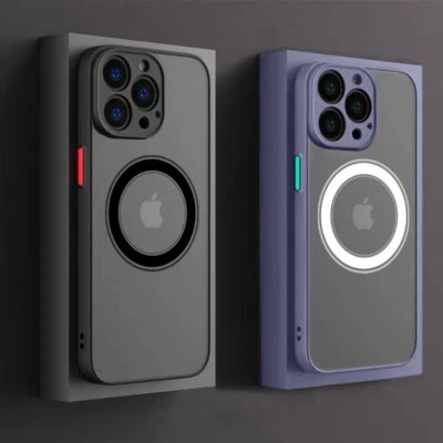 Shockproof Magnetic Case For iPhone 17 16 15 14 13 12 11 Pro Max XR XS 7 SE Plus