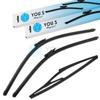 You.S Scheibenwischer Wischer SET Vorne + Hinten FüR Mercedes A-KLASSE (W169)