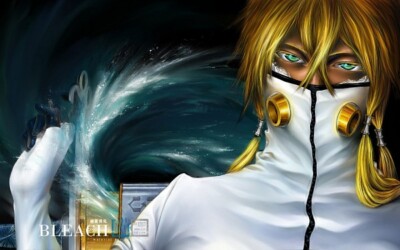Anime espada tia harribel Stitched Gaming Mat Desk