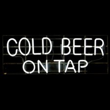 Cold Beer On Tap Neon Werbung 17"x10" Bier Bar Neon Schild Handwerk Nachtlicht