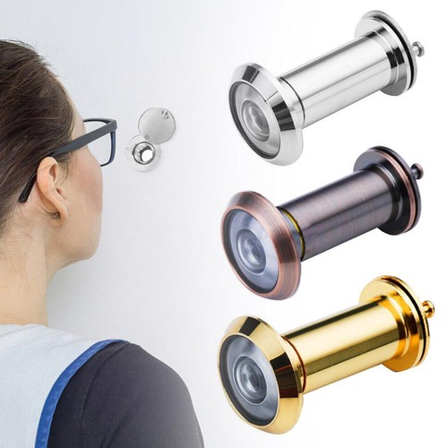 1x Front Door Peephole Viewer Apartment Essentials Security Mirror Eye Cat V4F3