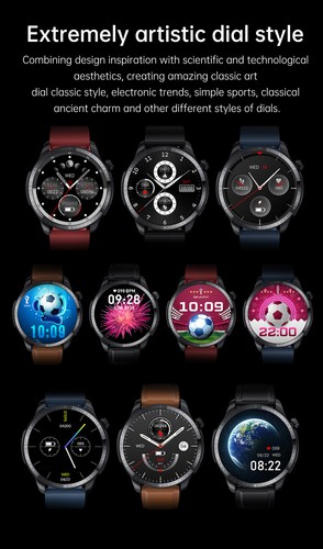 Men Smart Watch Fitness Tracker Touchscreen Bluetooth Smartwatch for Android iOS - Picture 4 of 17