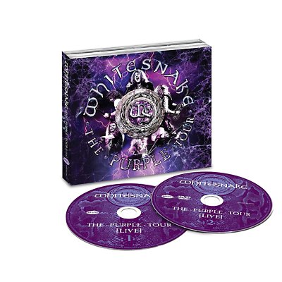 WHITESNAKE - THE PURPLE TOUR (LIVE)  2 CD+DVD NEU