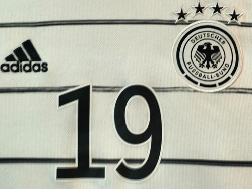 Deutsche Fußballnationalmannschaft Heimtrikot 2020 SANE #19 Adidas Jugend 11-12 - 第 3/9 張圖片