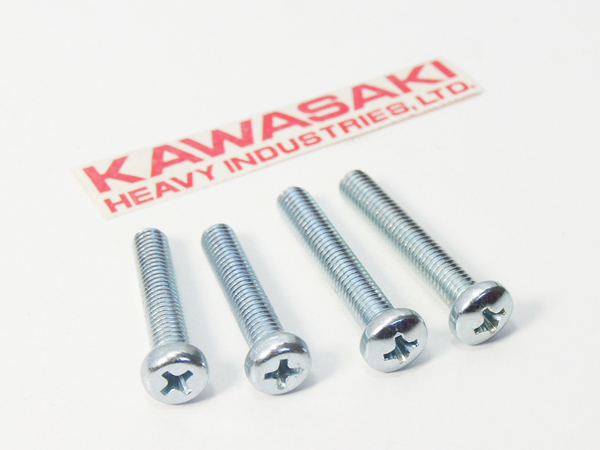 1973-74 Kawasaki z1 kz900 Left & Right Side Control Switch Screws