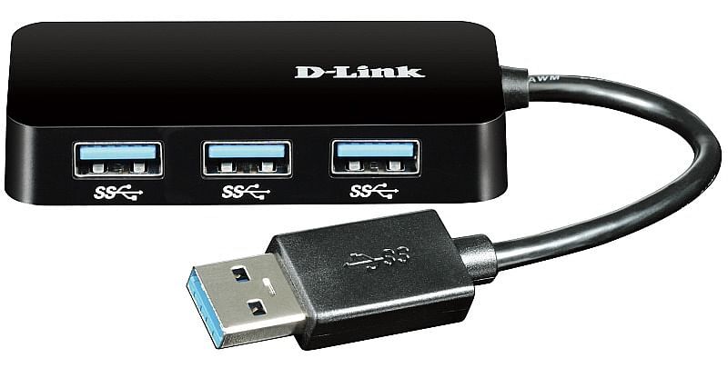 D-Link interface hub USB Type-A 5000 Mbit/s Black 790069405594 | eBay