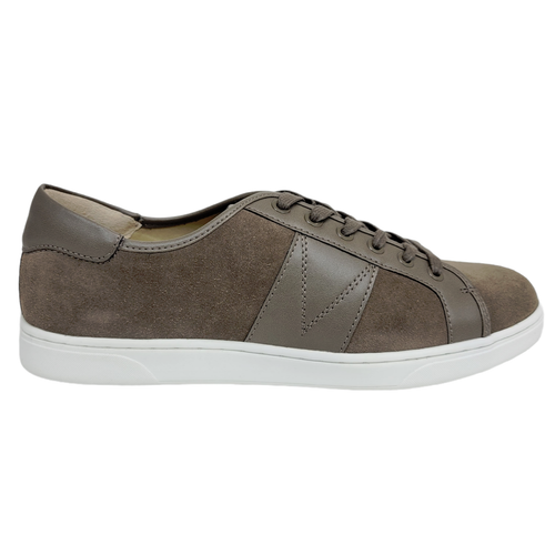 Vionic Mens 9 10 11 12 Jerome Suede Sneaker Shoes Taupe Brown - Afbeelding 1 van 33