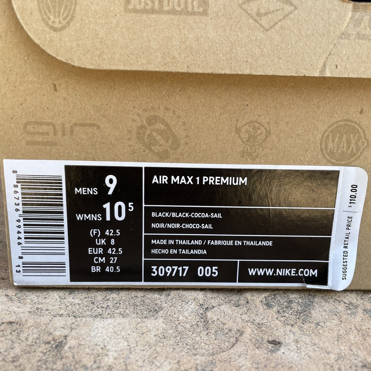 Nike Air Max 1 Premium Quilted Pack Black Size 9 Rare 2008 Blazer Supreme Supreme x Nike Air Max 1 Collection | Nice Kicks main image 4