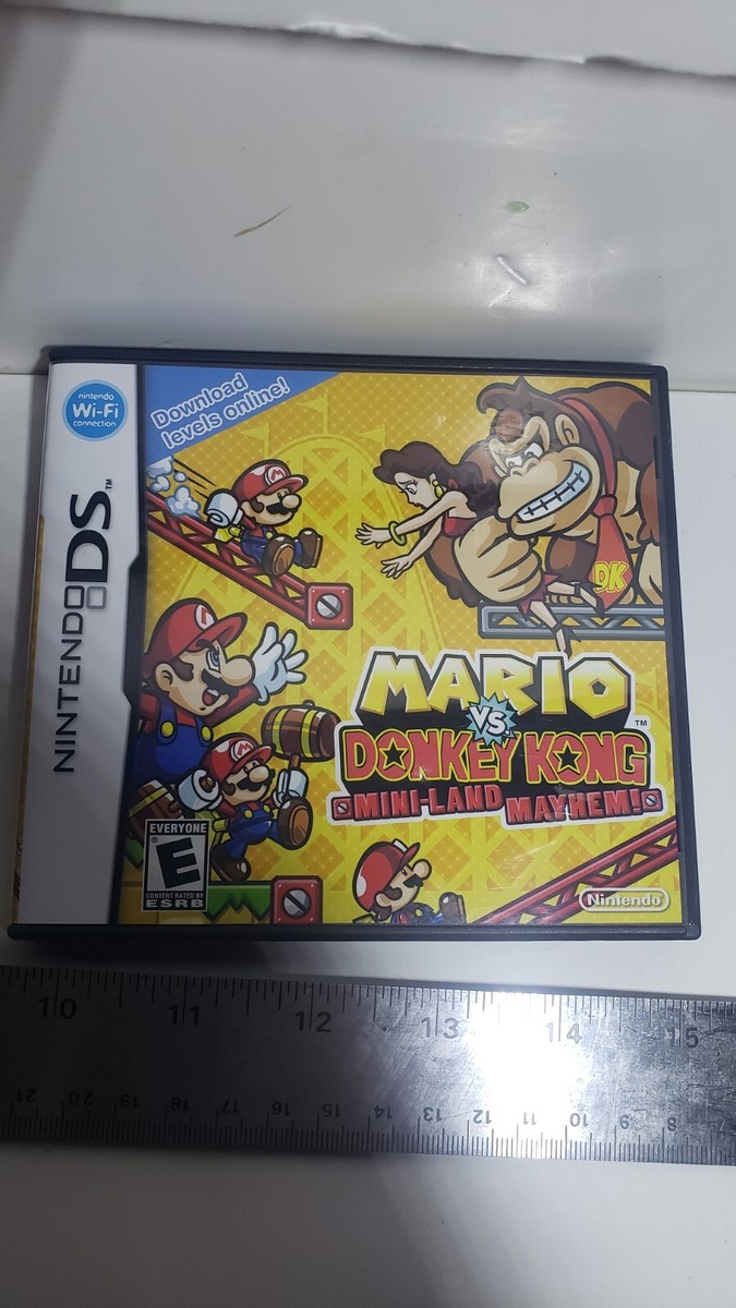 ORIGINAL VINTAGE NINTENDO DS GAME MARIO VS DONKEY KONG MINI-LAND