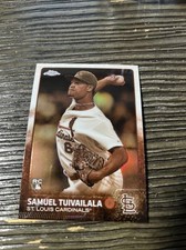 2015 Topps Chrome Sepia Refractors #174 Samuel Tuivailala St Louis Cardinals
