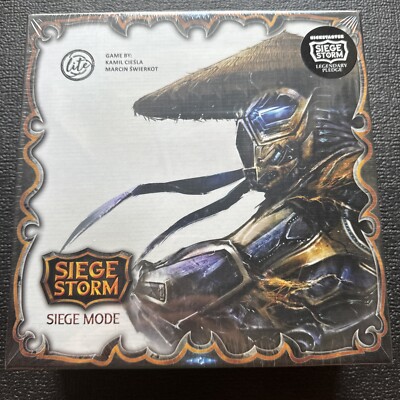 Siege Storm Kickstarter Legendary Pledge