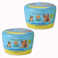 Citrus Magic Pet Odor Absorbing Solid Air Freshener, Pure Linen, 20-Ounce, Pack