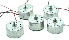 RF 300 CA MOTOR 12 Volt 8,000 rpm's CD DVD FAN TOYS ETC X5 NEW REPLACEMENT MOTOR