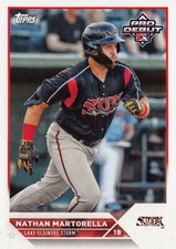 2023 TOPPS PRO DEBUT (#PD-57) - NATHAN MARTORELLA