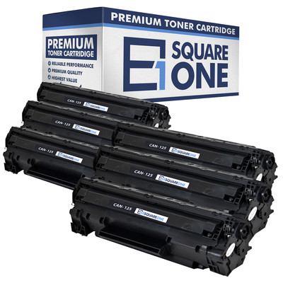 6PK High Yield 125 Toner Cartridge For Canon Imageclass MF3010 LBP6000 LBP6030W