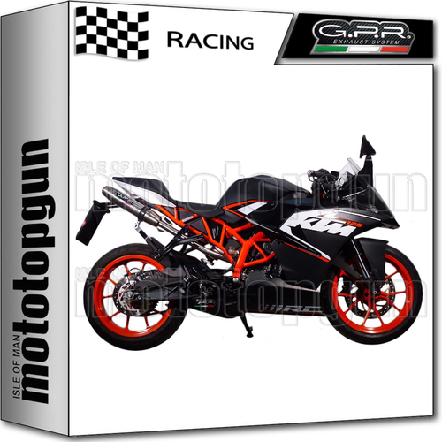 Race Deeptone Stainless ktm RC 125 