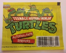 Bag Figurines Teenage Mutant Ninja Turtles Stickers Diamond 1989