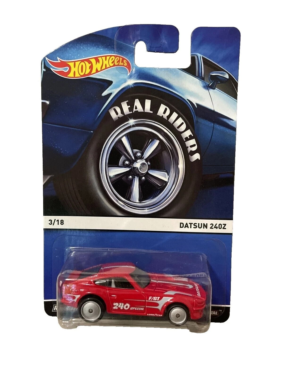 Hot Wheels Real Riders Datsun escala 1:64 Diecast y de juguete