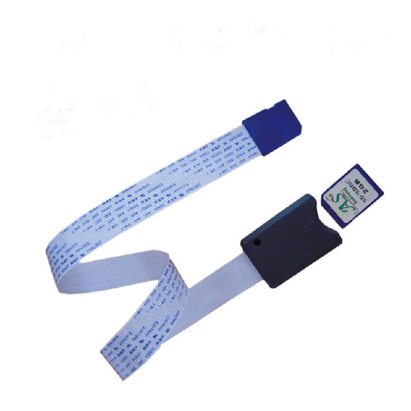 TWO Micro SD To SD Card Extension Cable Adapter Flexible Extender For Car GPS TV - Image 3 of 4