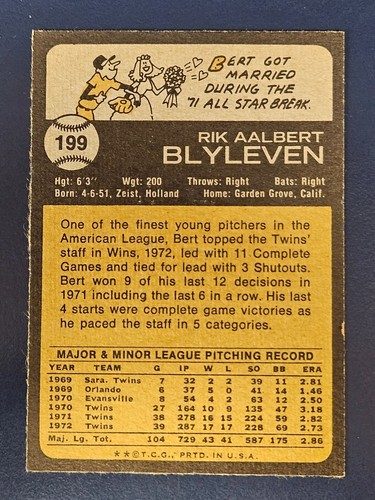 1973 Topps Baseball Card Complete Your Set You Pick #133 - 264 - Picture 135 of 263