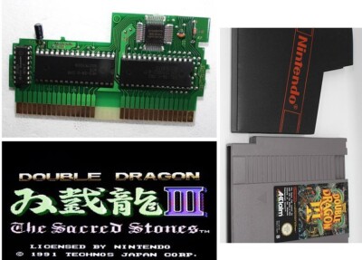 DOUBLE DRAGON III  AKLAIM   NES Spiel  PAL inkl. orig. Hülle   GETESTET