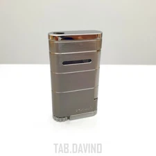 XIKAR Allume Stealth Black Single Jet Flame XI513G2 Cigar Lighter