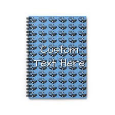"Personalized" Black and Blue Honda Element Journal Spiral Notebook