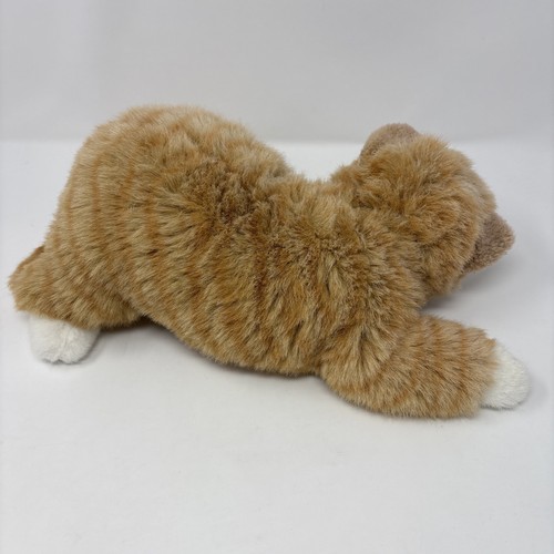TY Al E. Kat orange Katze Tiger gestreift Plüschtier realistisch Stofftier 1995 - Bild 5 von 11