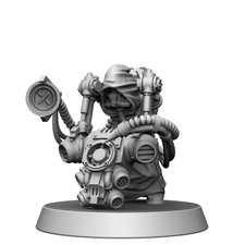 Mechanic Armoury Servitor With Backpack Wargame Exclusive