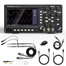 HANMATEK 2 in1 Digital Storage Oscilloscope with Built-in Waveform Generator,...