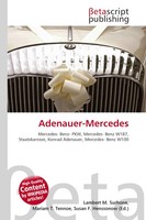 Adenauer-Mercedes Lambert M. Surhone (U. A.) Taschenbuch Deutsch 2026